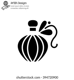Web line icon. Perfume