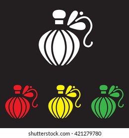 Web line icon. Perfume