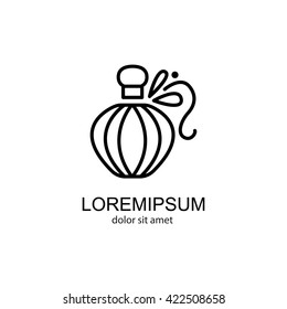 Web line icon. Perfume