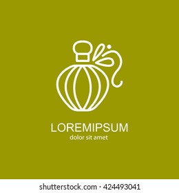 Web line icon. Perfume