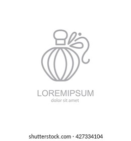Web line icon. Perfume