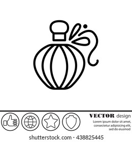 Web line icon. Perfume