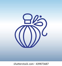 Web line icon. Perfume