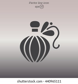 Web line icon. Perfume
