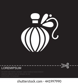 Web line icon. Perfume