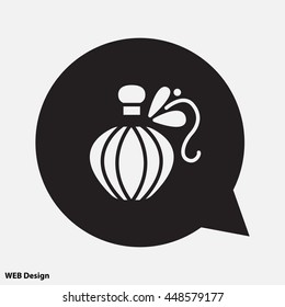 Web line icon. Perfume