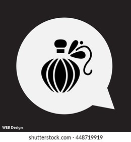 Web line icon. Perfume