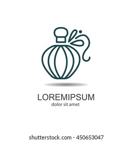 Web line icon. Perfume