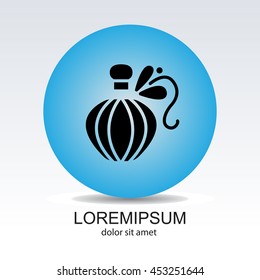 Web line icon. Perfume