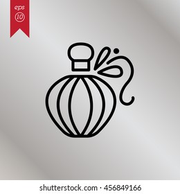 Web line icon. Perfume