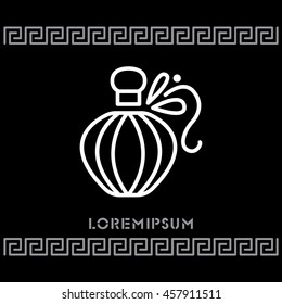 Web line icon. Perfume