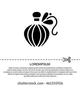 Web line icon. Perfume