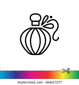 Web line icon. Perfume