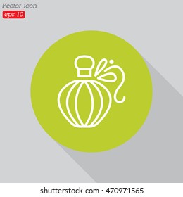 Web line icon. Perfume