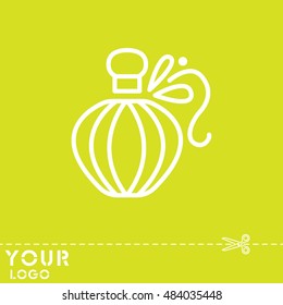Web line icon. Perfume