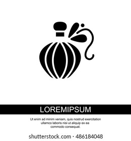 Web line icon. Perfume