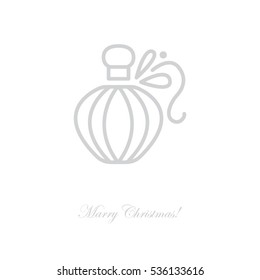 Web line icon. Perfume