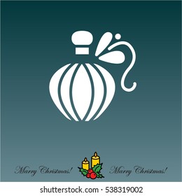 Web line icon. Perfume