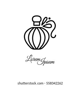 Web line icon. Perfume
