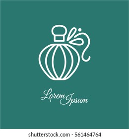Web line icon. Perfume