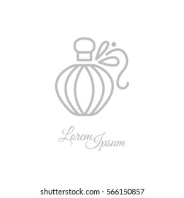 Web line icon. Perfume