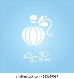 Web line icon. Perfume