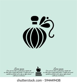 Web line icon. Perfume