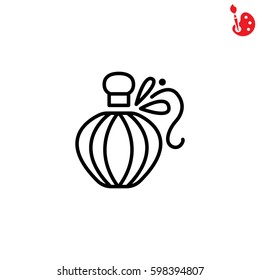 Web line icon. Perfume