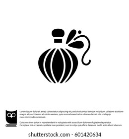Web line icon. Perfume