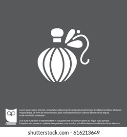 Web line icon. Perfume