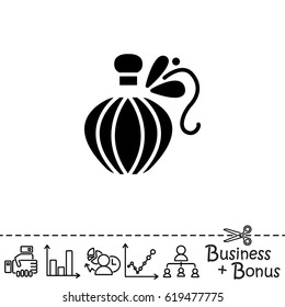 Web line icon. Perfume