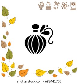 Web line icon. Perfume
