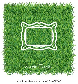 Web line icon. Picture frame.