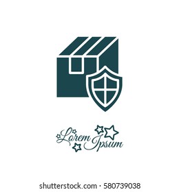 Web line icon. Privacy Delivery, purchase protection