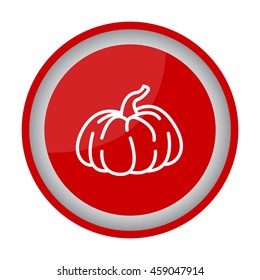 Web line icon. Pumpkin