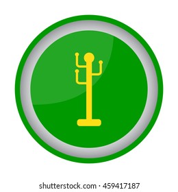Web line icon. Rack, hanger.
