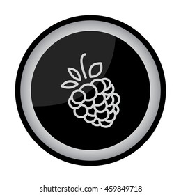 Web line icon. Raspberries
