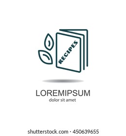 Web line icon. Recipe Book