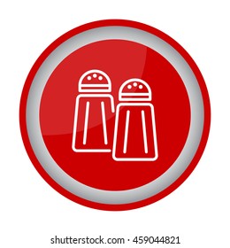 Web line icon. Salt and pepper