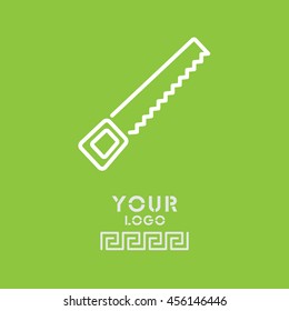 Web line icon. Saw