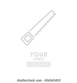 Web line icon. Saw