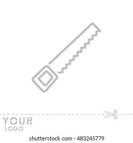 Web line icon. Saw