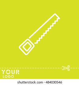 Web line icon. Saw