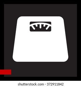 Web line icon. Scales.