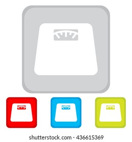 Web line icon. Scales.