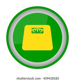 Web line icon. Scales.