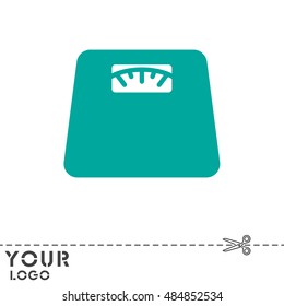 Web line icon. Scales.