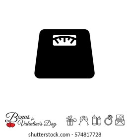 Web line icon. Scales.