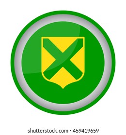 Web line icon. Shield.