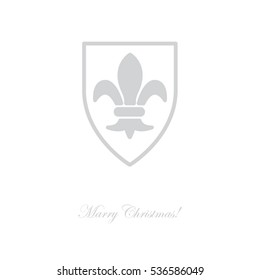 Web line icon. Shield.